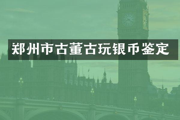 郑州市古董古玩银币鉴定