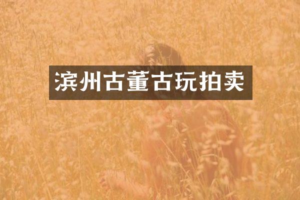 滨州古董古玩拍卖