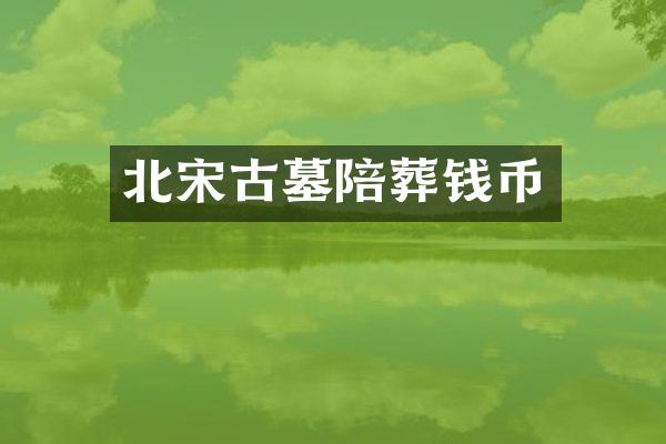 北宋古墓陪葬钱币