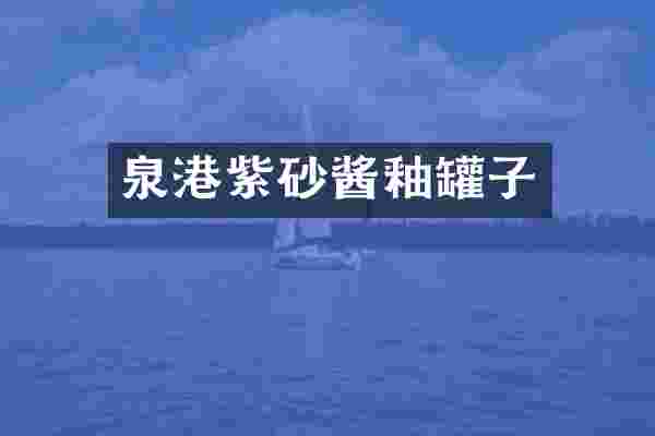 泉港紫砂酱釉罐子