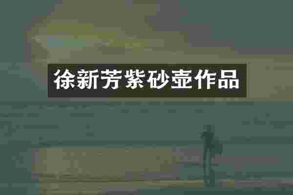 徐新芳紫砂壶作品