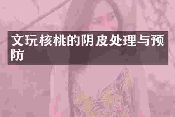 文玩核桃的阴皮处理与预防